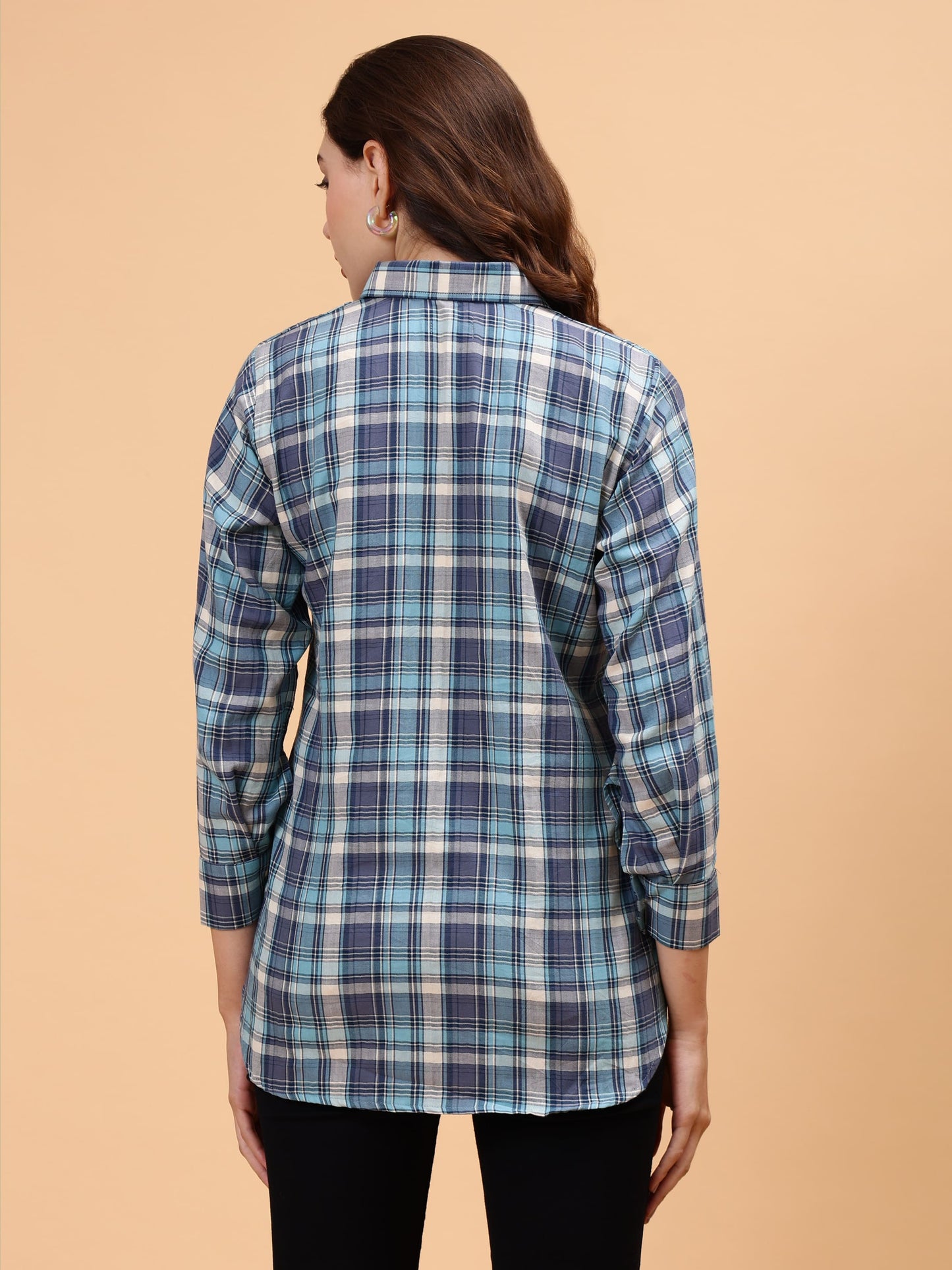 Tartan Checks Relaxed Fit Casual Shirt