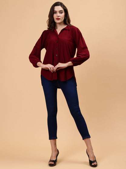 Cherry Long top