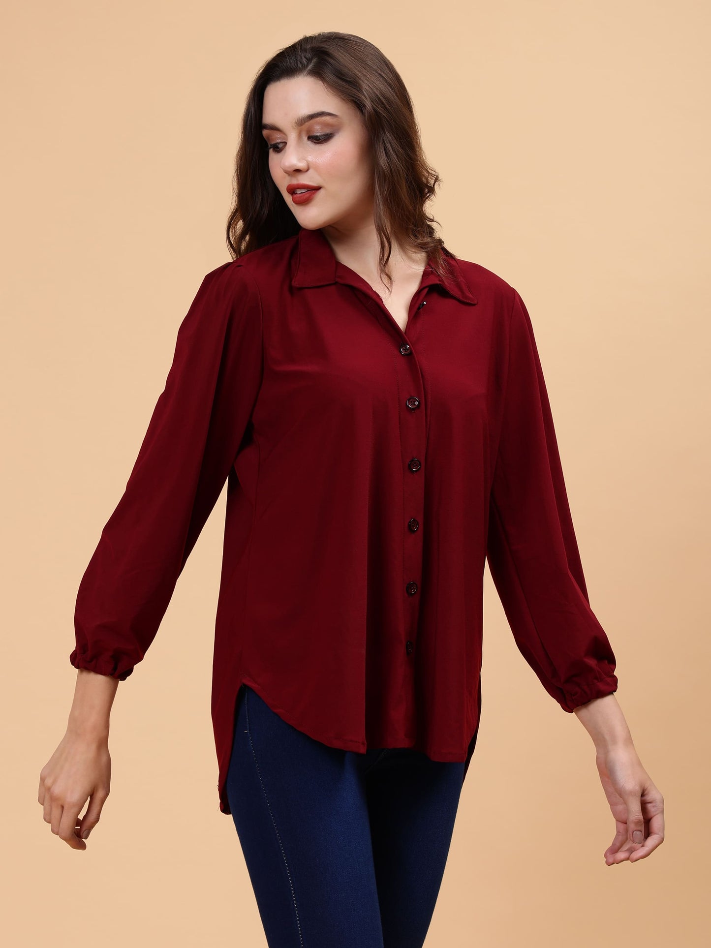 Cherry Long top