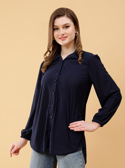 Indigo Long top